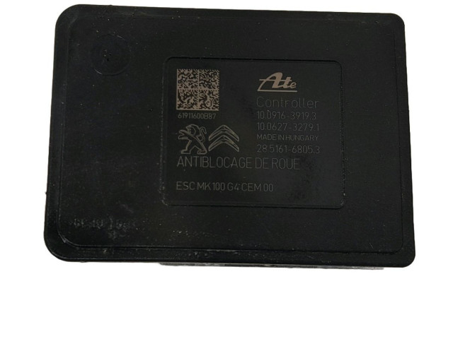Блок АБС 1610037080 Peugeot 2008 I 2013 - 2019 года