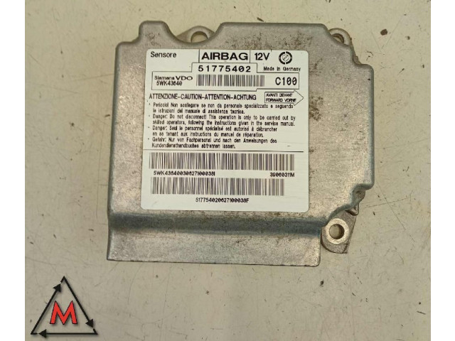 Блок подушек безопасности 51775402, SIEMENS   Fiat Bravo