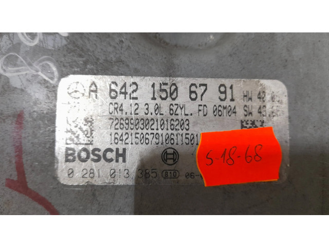 Řídící jednotka a6421506791, 6421506791 Mercedes-Benz R W251 2008