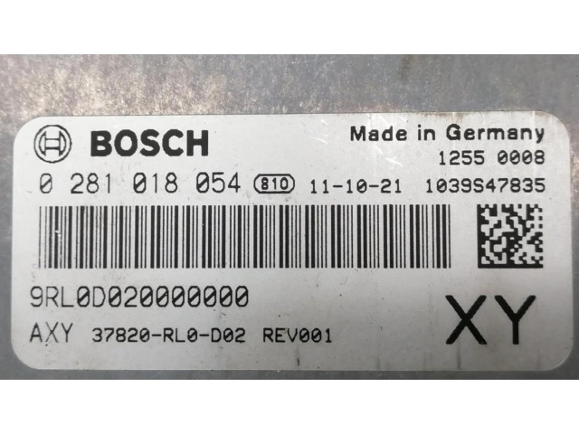 Řídící jednotka 37820RL0D02, CENTRALITAMOTORUCE   Honda Accord 2013