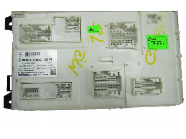 Pojistková skříňka Řídící jednotka BSM A1569005303 Mercedes-Benz GLA W156 2015