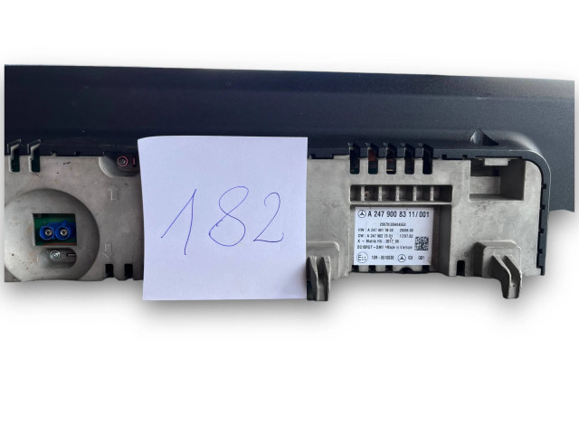 Дисплей NR182, A2479008311 Mercedes-Benz A W177 AMG