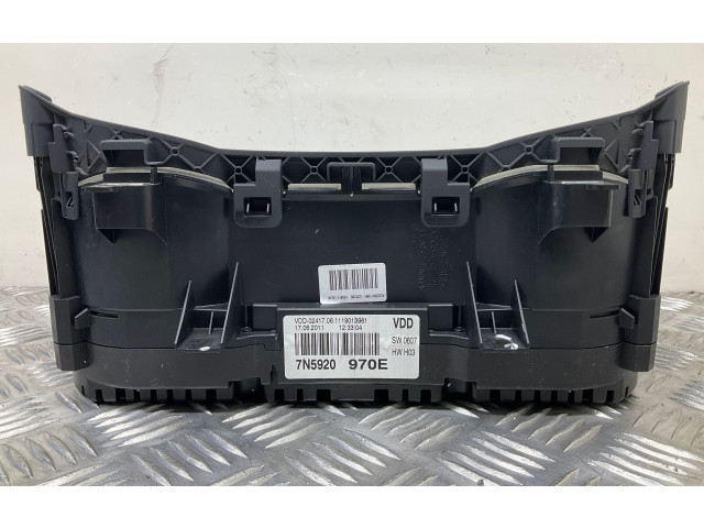 Přístrojová deska Seat Alhambra (Mk2) 2011 7N5920970E