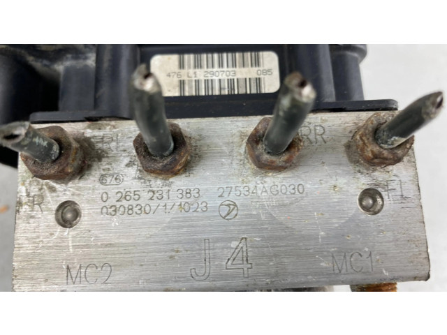 Блок АБС 27534AG030, 0265231383 Subaru Outback 2004-2006 года