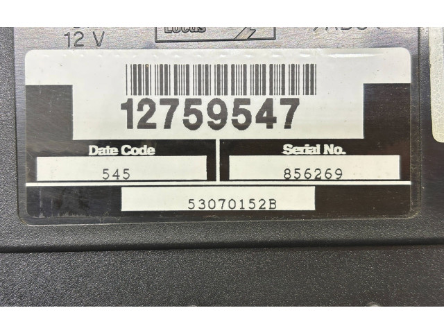 Блок комфорта 12759547 Saab 9-5