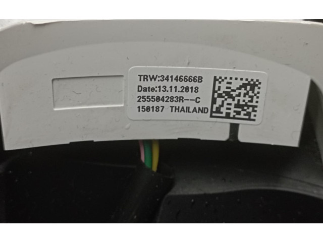 Volant Renault Twingo III 2019 255504283R, 34146666B