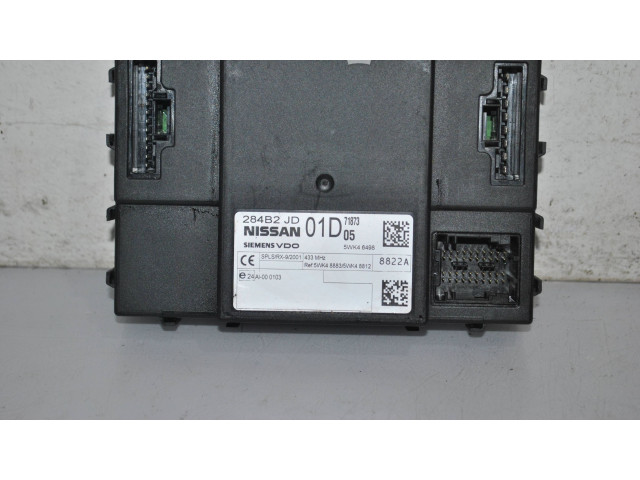 Блок комфорта 284B2JD01D, 5WK46498   Nissan X-Trail T31   