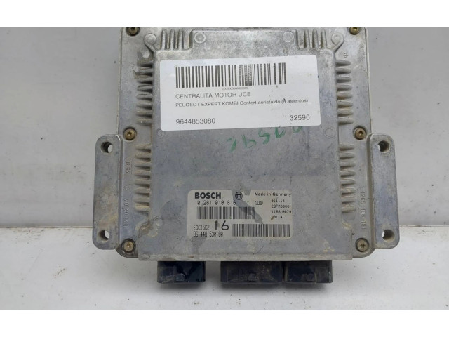 Řídící jednotka 9644853080 Peugeot Expert