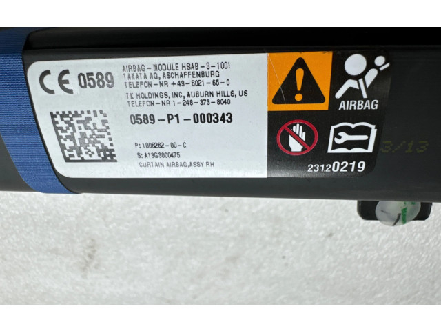 Боковая подушка безопасности 100526200C, 23120219   Tesla Model S