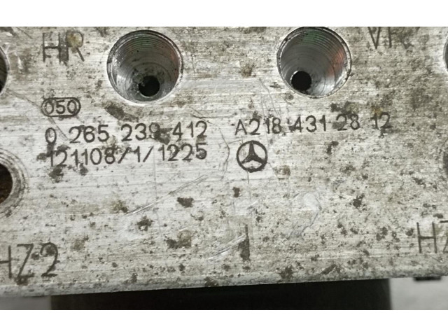 Турбина Блок ABS Mercedes-Benz CLS C218 X218 A2184312812, 0265239412 для двигателя OM 642.853|OM 642.854