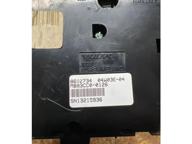 Блок управления климат-контролем 8682734, 04W03E04 Volvo XC90