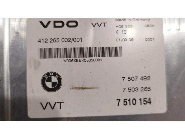 Блок управления коробкой передач 412265002, 7510154   BMW 7 E65 E66