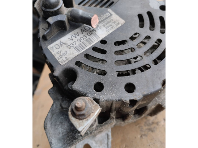 Турбина Генератор Skoda Fabia Mk2 (5J) 037903025N для двигателя BZG