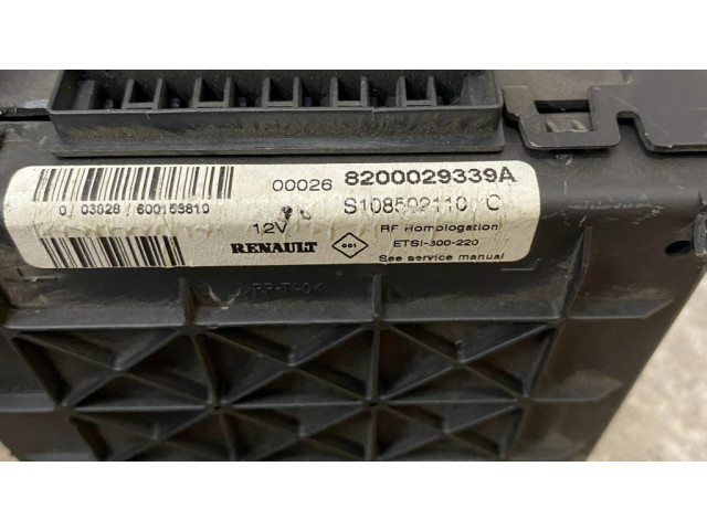 Блок комфорта 8200029339A, S108502110C   Renault Scenic I   