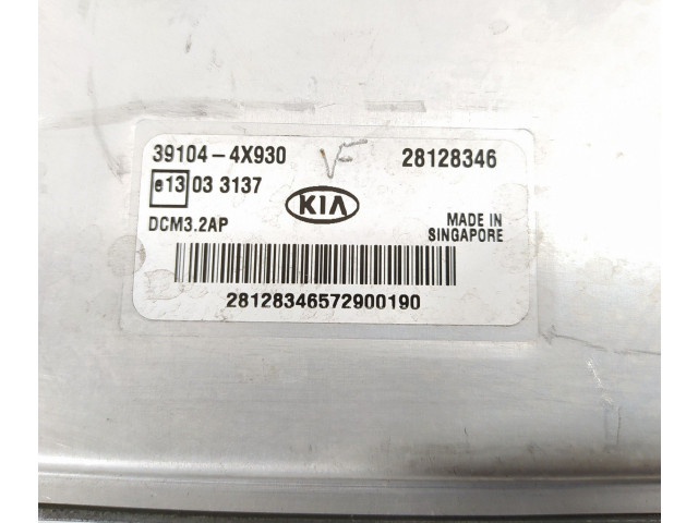 Řídící jednotka 391044X930, 28128346 KIA Carnival 2009