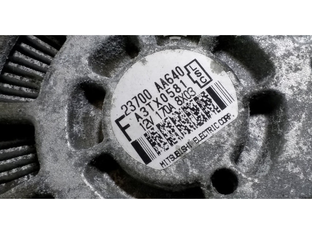 Генератор 23700AA640, A3TX0581   Subaru Forester SH 2.0     