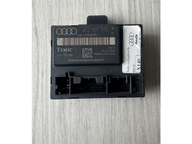 Řídící jednotka 4F0959795, 8200203004   Audi A6 S6 C6 4F 2006