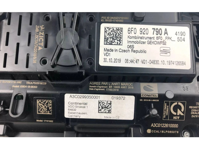 Панель приборов 6F0920790A Seat Tarraco