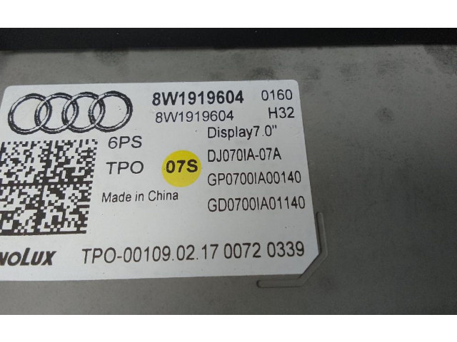 Дисплей    8W1919604   Audi A4 Allroad B9
