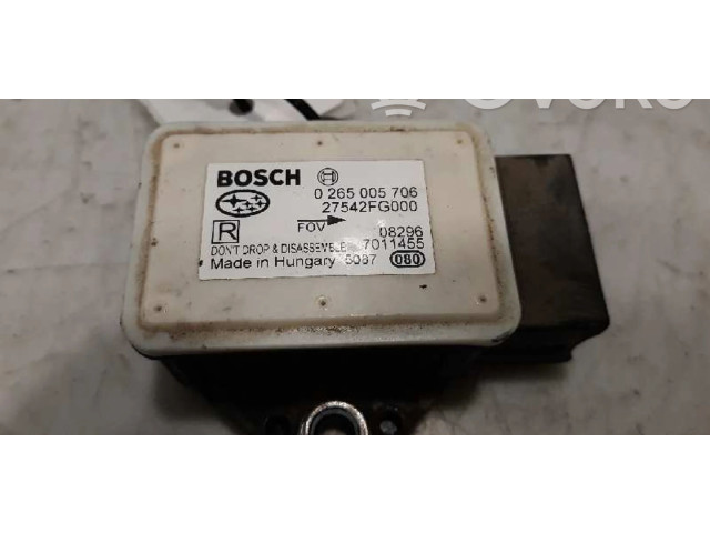 Блок управления двигателя 27542FG000, 0265005706   Subaru Forester SH