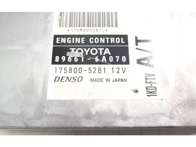 Řídící jednotka 896616A070, 1758005281 Toyota Land Cruiser (J100) 2003
