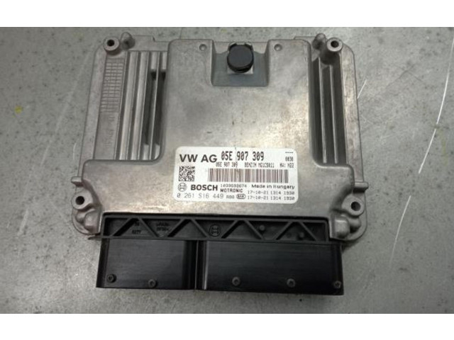 Блок управления двигателя 05E907309, 0261S16449   Skoda Karoq