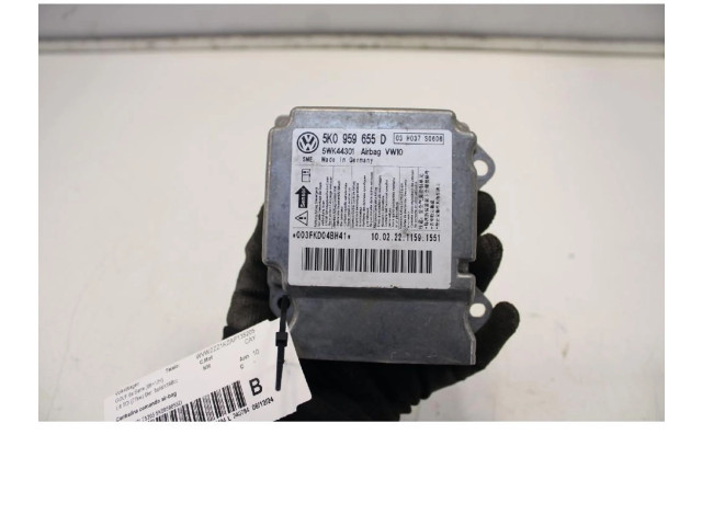 Блок подушек безопасности 5K0959655D Volkswagen Golf Plus