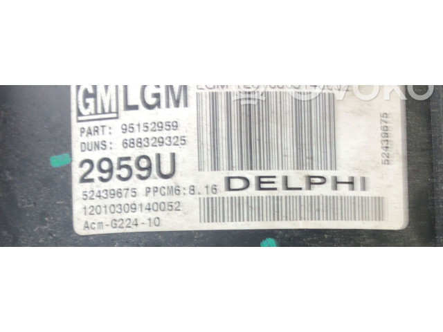 Вентилятор печки    95152959, 95152959   Chevrolet Aveo