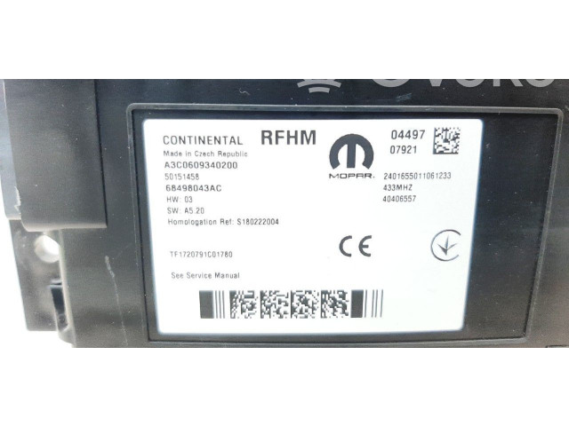 Блок управления 50151458, A3C0609340200 Jeep Compass