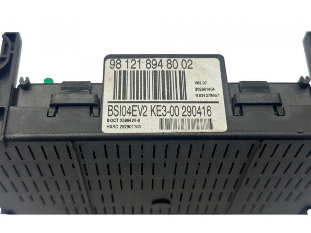   Pojistková skříňka 981218948002, 981218948002   Citroen Berlingo 2016