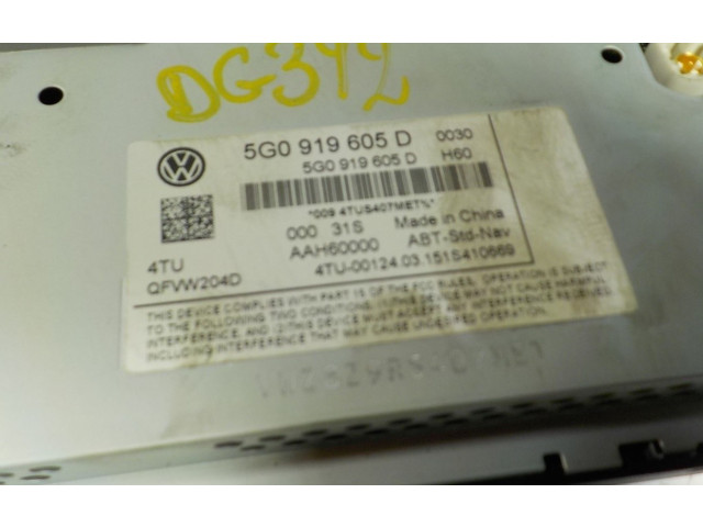 Экран дисплея вверх 5G0919605D, 5G0919605D Volkswagen Golf SportWagen