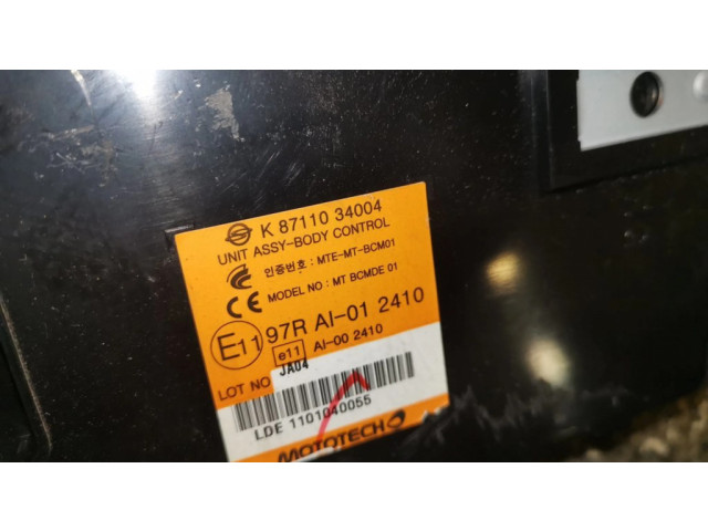 Блок комфорта 8711034004 SsangYong Korando