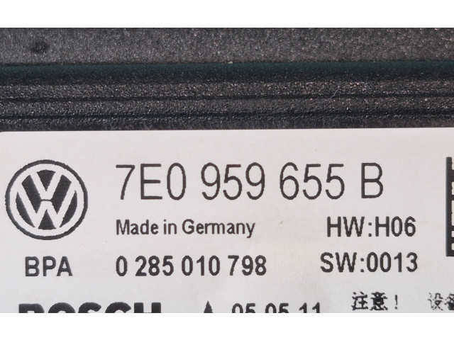 Блок подушек безопасности 7E0959655B, 0285010798   Volkswagen Caddy