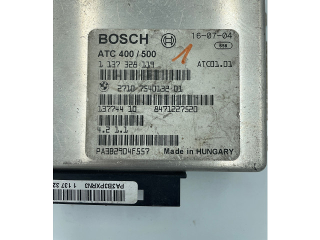 Блок управления редуктора коробки передач (раздатки) 7540132, ATC400500 BMW X3 E83