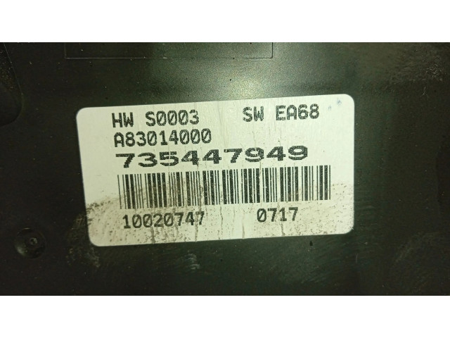 Блок управления климат-контролем 735447949 Fiat Grande Punto