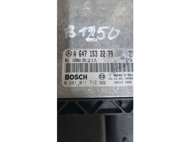 Рулевая рейка  Комплект зажигания A6471532279, 0281011712   Mercedes-Benz E W211 2002 - 2009 года