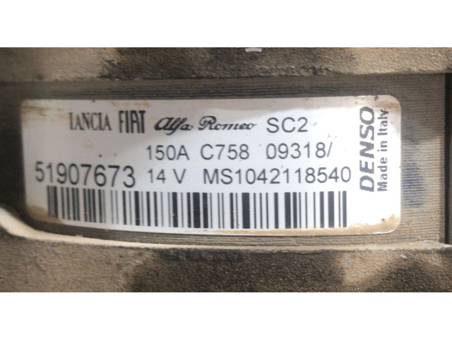 Генератор 51907673, 51907673 Alfa Romeo Giulietta