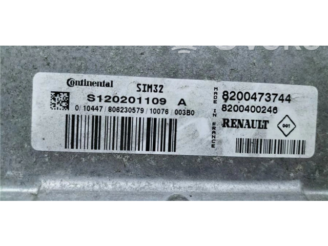Блок управления 8200473744, 0090047   Renault Clio II