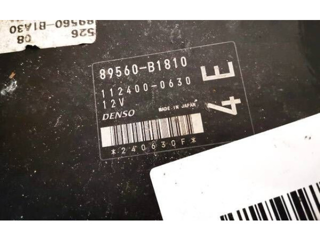 Другие блоки управления / модули 89560b1810, 112400-0630   Daihatsu Sirion   