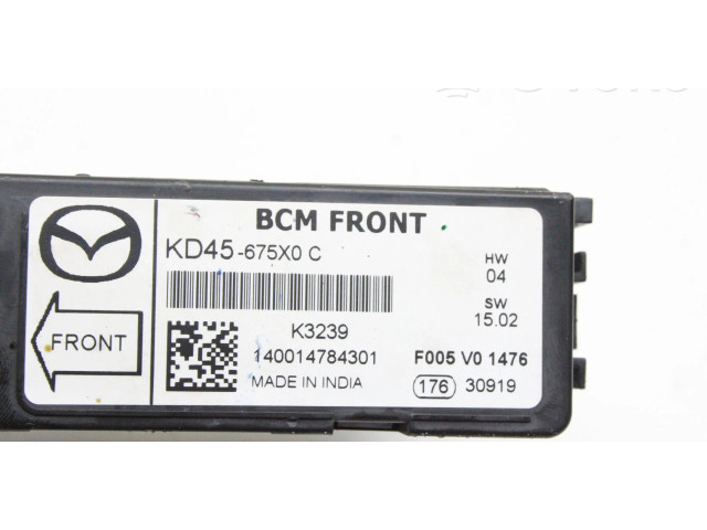 Блок комфорта KD45675X0C Mazda 3 II