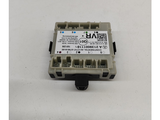 Pojistková skříňka Блок управления дверью A2139001118, A2139010608 Mercedes-Benz E W213 2018