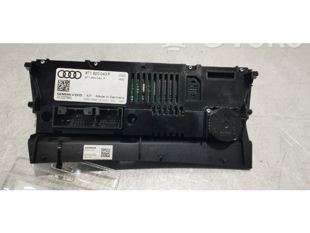 Блок управления климат-контролем 8T1820043P Audi A5 8T 8F