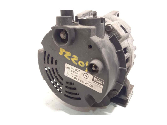 Генератор A0121544502, SG9B037   Mercedes-Benz A W168      