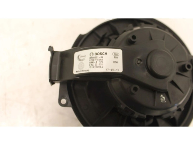 Вентилятор печки 1S1819015D, 0009120104 Skoda Citigo