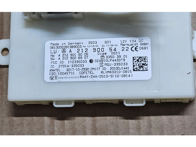 Блок управления A2129005422, A2129015005   Mercedes-Benz GL X166