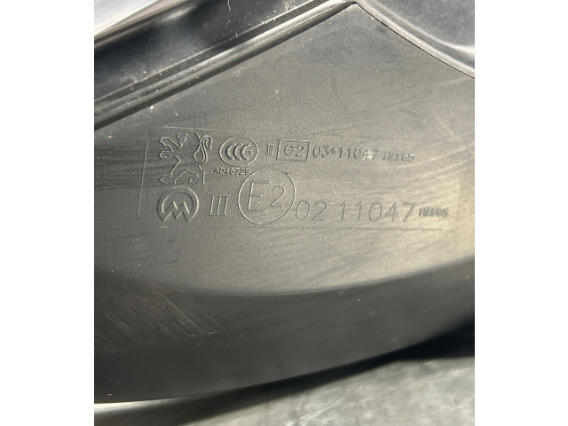 Зеркало электрическое Peugeot 2008 I 2013 - 2019 года