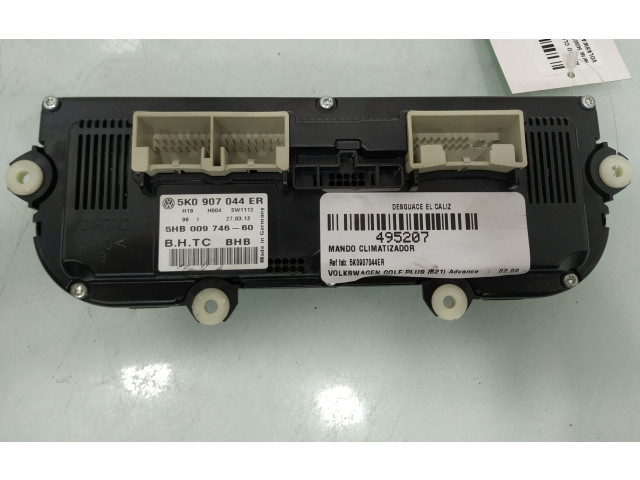 Блок управления климат-контролем 5K0907044ER Volkswagen Golf Plus