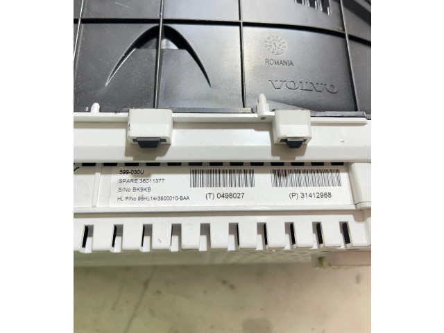 Панель приборов 36011377, 0498027 Volvo S60