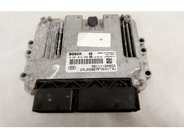 Блок управления двигателем Блок управления 39111-2A952 KIA Ceed