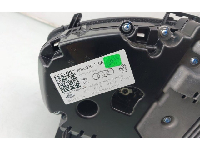 Панель приборов 80A920770A Audi Q5 SQ5